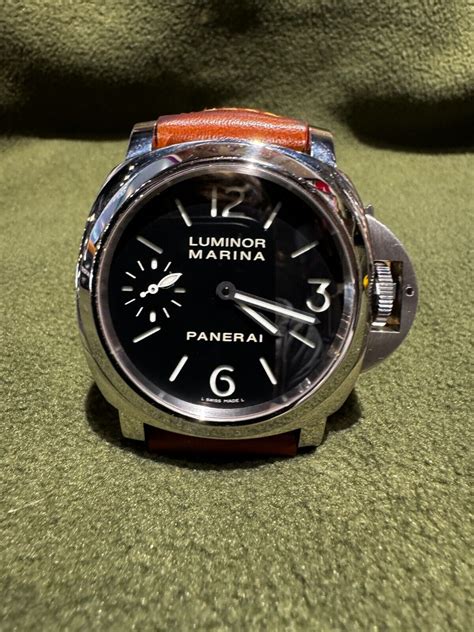 panerai luminor marina op 6727 stainless steel watch|Panerai Luminor Marina Buying Guide .